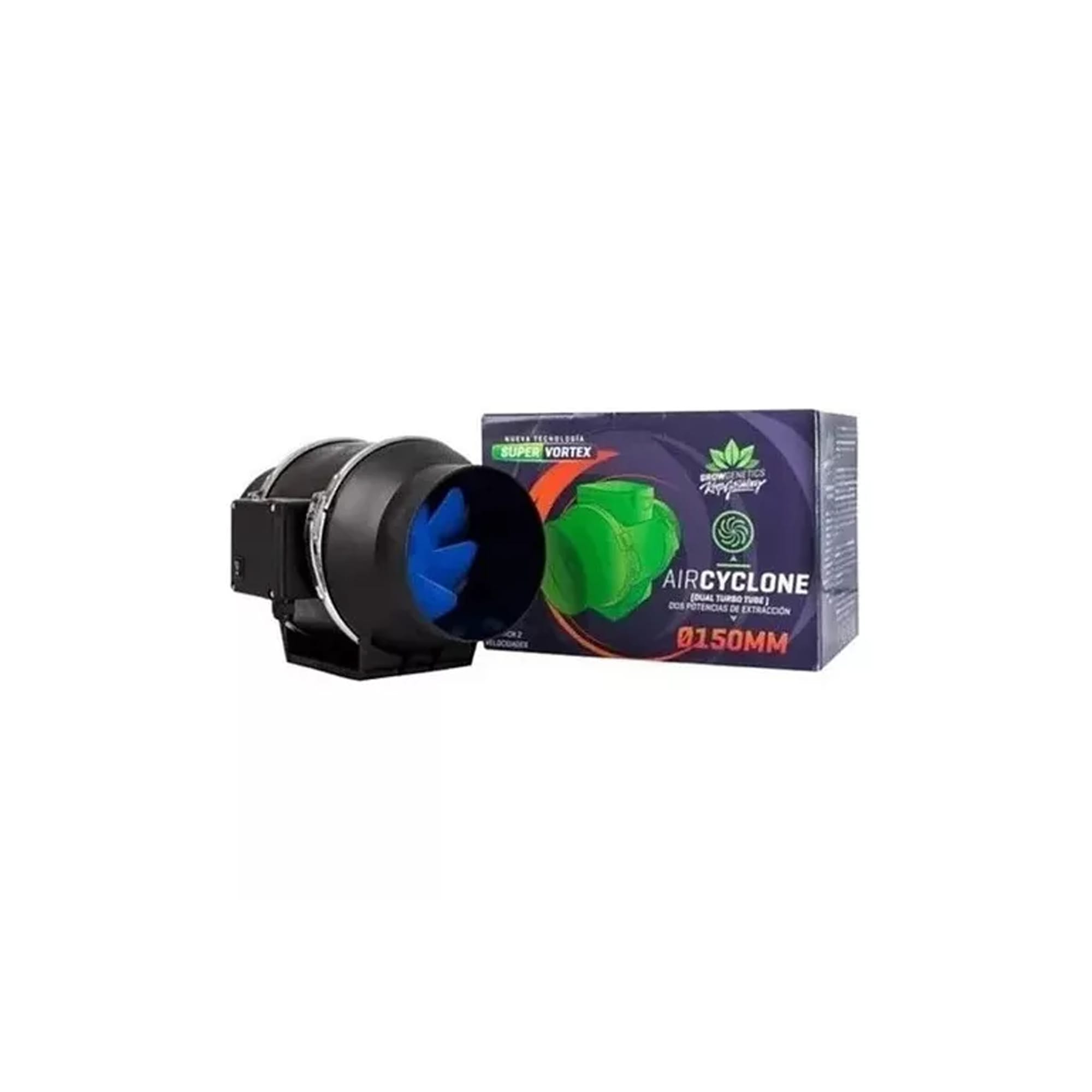 tt-150-grow-genetics8853.jpg Extractor | Dual TT | 150mms./6" | Grow Genetics - Imagen 1