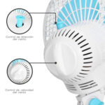 Ventilador Oscilante | Clip | 20W - Imagen 2